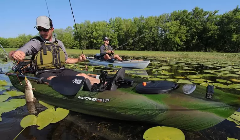 Pelican Sit-On-Top Fishing Kayak – Basscreek 100XP Angler