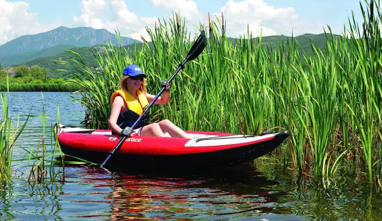 Solstice Inflatable Kayak For All Skill Levels (Heavy Duty Construction)