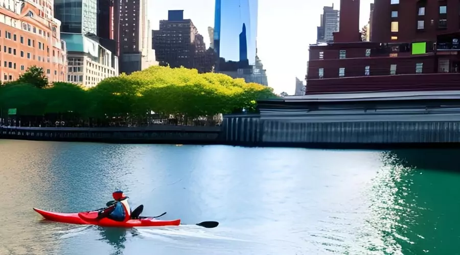 Kayaking In New York City 