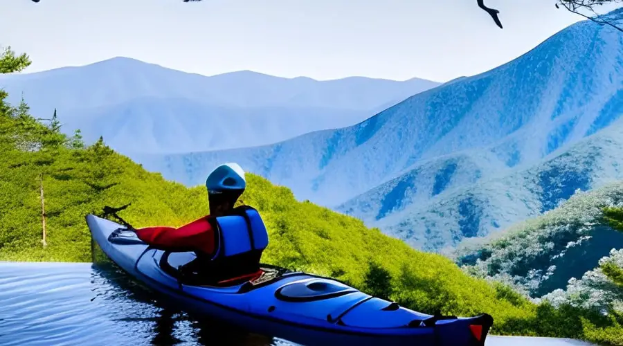 Kayaking in the Smoky Mountains 
