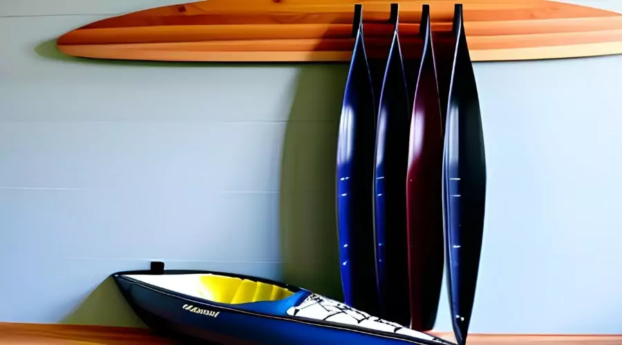 diy wall mount kayak storage