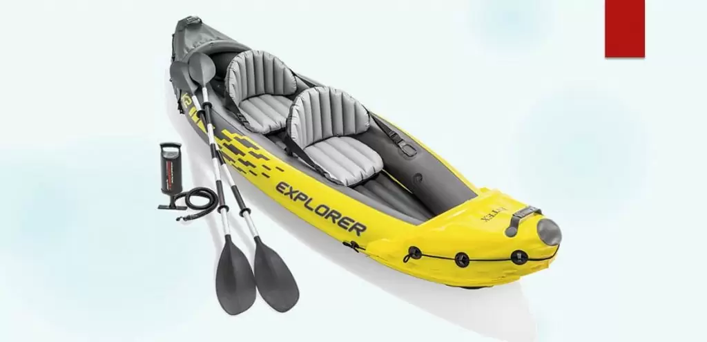 Intex Explorer K2 Kayak/Sit on Top Kayak 400 Lbs Capacity