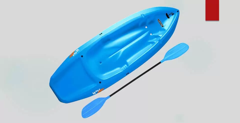 Lifetime Youth Wave Kayak - Blue, 6'/cheap fishing kayaks under $300