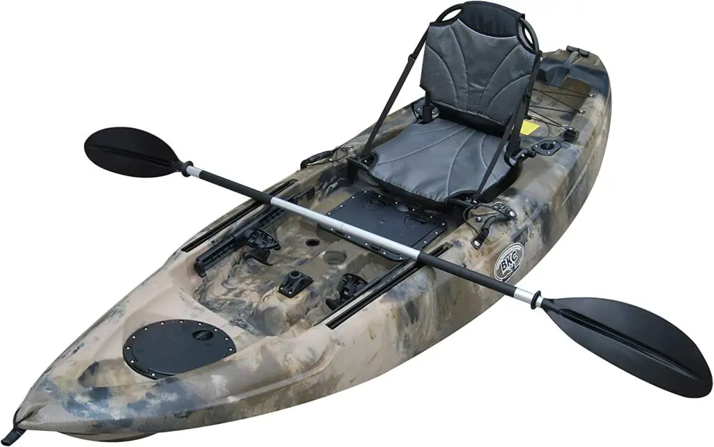 BKC FK285 9.1' Sit-On-Top Single Fishing Kayak