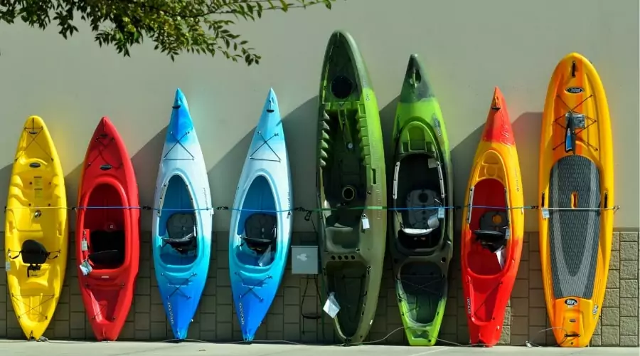 Outdoor Kayak Storage