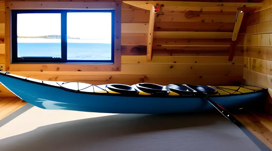 diy kayak storage