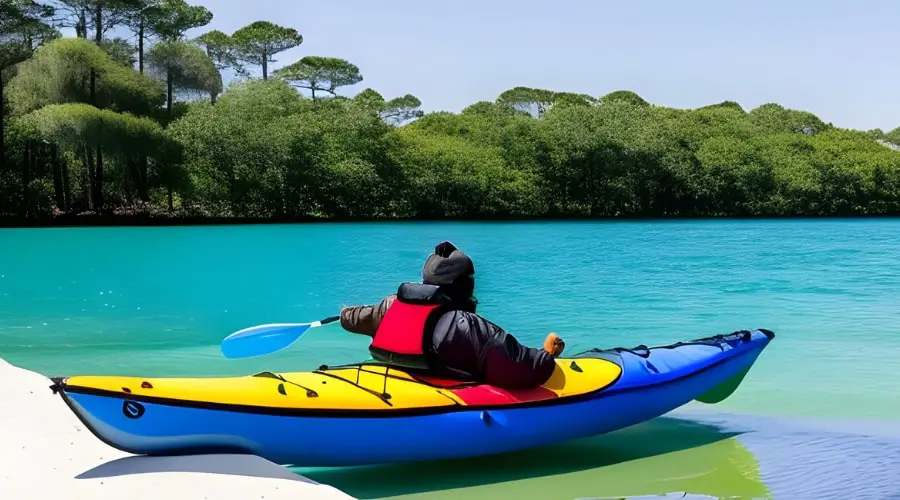 inflatable kayak storage ideas