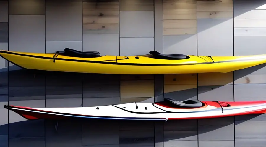 kayak wall storage ideas