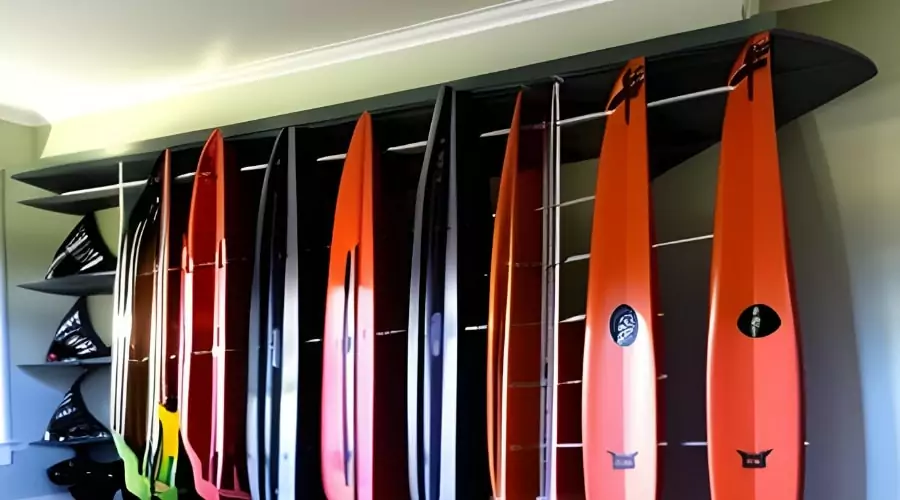 vertical kayak storage ideas 