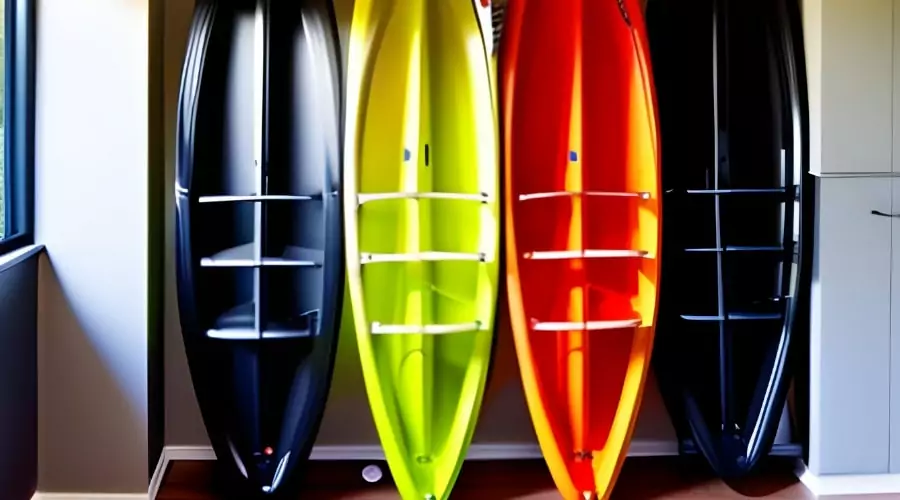 vertical kayak storage ideas