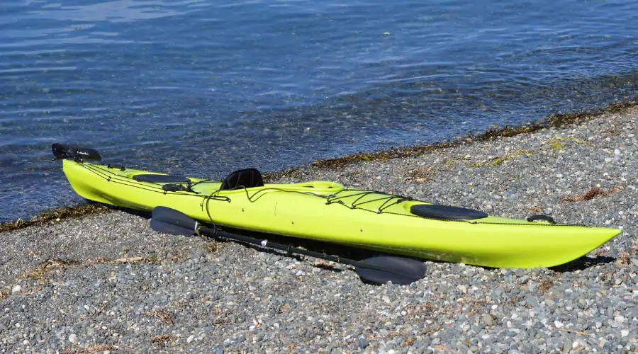 Skeg on a Kayak